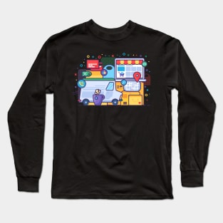 Business Online Long Sleeve T-Shirt